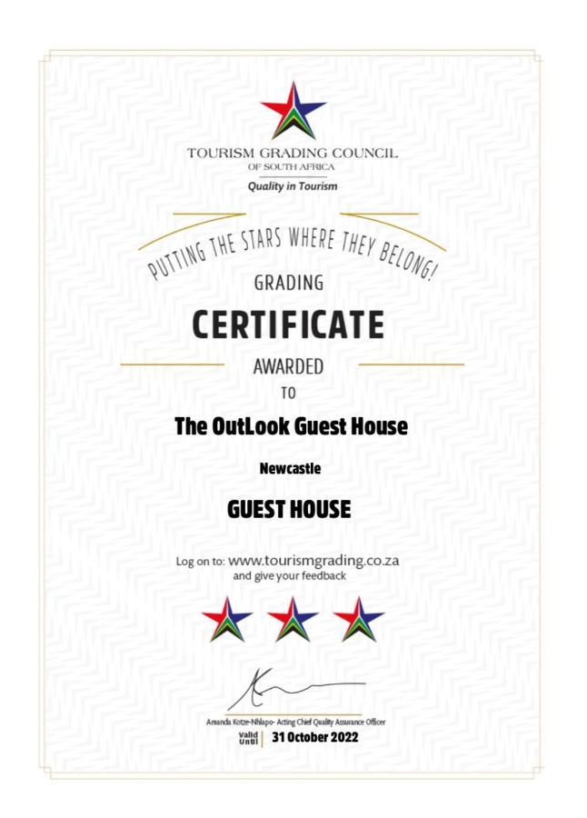 The Outlook Guest House Newcastle Kültér fotó